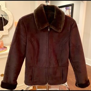 Ann Taylor Faux Suede Jacket
